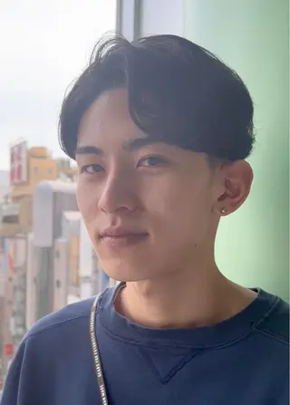 パーマ メンズ 年間2000名担当◎ パーマ職人/仲原佑樹のヘアスタイル