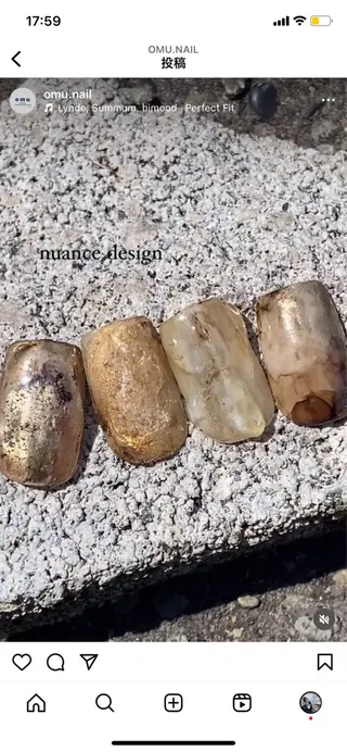 ネイル an.所属・ito yuunaのネイルデザイン