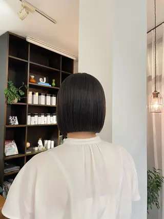 ミディアム romano【ロマーノ】大泉学園所属・ロング／ボブ 西野優夏のヘアスタイル