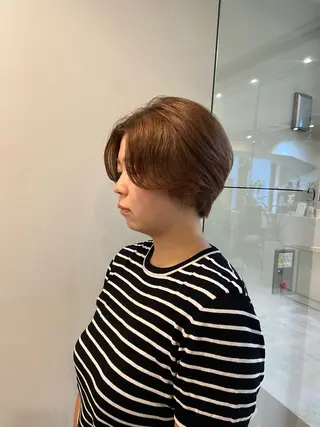ショート カラー ダメージレス美容師 🌱水島侑理のヘアスタイル