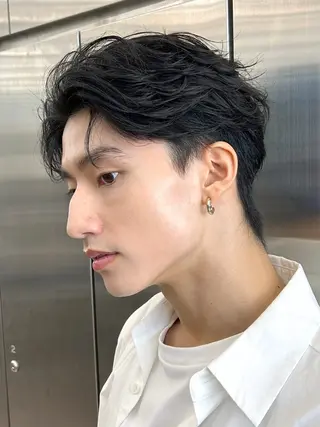 パーマ メンズ fifth神宮前 たつやのヘアスタイル