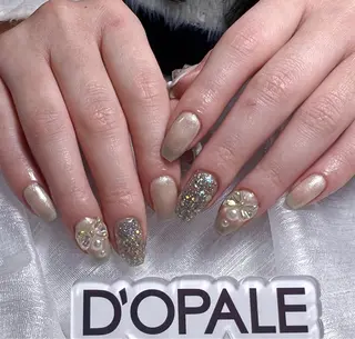 ネイル D‘OPALEサロン所属・トパサロン 上野kkのネイルデザイン