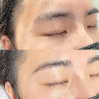 メンズ アイブロウ SALON VILLAGE Yokohama所属・横浜アイリスト 藍田のマツエク・マツパデザイン