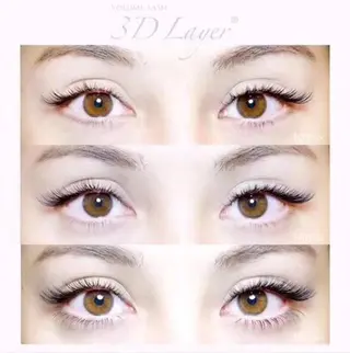 マツエク・マツパ Ai& Hitomiのマツエク・マツパデザイン