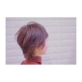 ショート カラー ハイトーンカラー RYUのヘアスタイル
