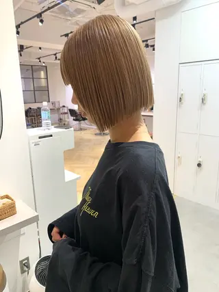 ショート カラー k-two谷町所属・濱田 大輔のヘアスタイル
