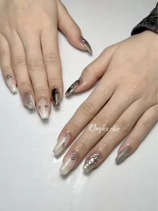 ネイル ongles chic24時間営業のネイルデザイン