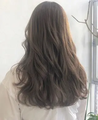ロング カラー nakahara madokaのヘアスタイル