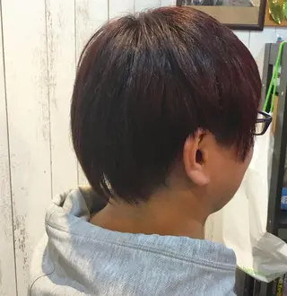 ショート カラー 金崎 新吾のヘアスタイル