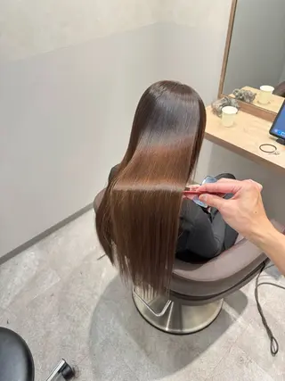 ロング SALOWIN 栄３丁目店所属・福田 修平💎 髪質改善/美髪矯正のヘアスタイル