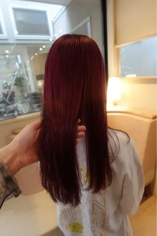 ロング ramphy 加藤 美羽のヘアスタイル