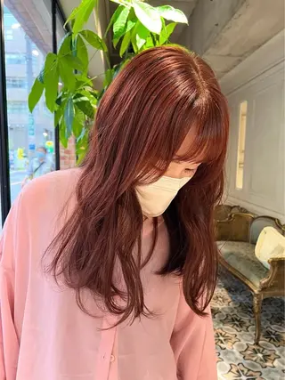 ロング カラー み うのヘアスタイル