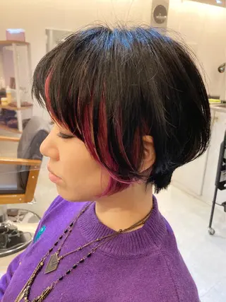 ショート ✂ショート・ボブ専門 顔型診断✂奥田裕仁のヘアスタイル