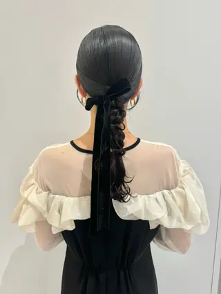 ロング ヘアアレンジ ヘアアレンジ支持率 No.1🥇RIKOのヘアスタイル