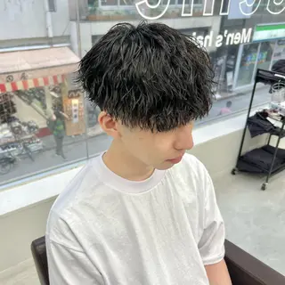 パーマ メンズ シャドウパーマ/ メンズ/KENTAのヘアスタイル