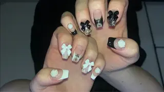 ネイル kana/モード ・グランジ⛓🎼のネイルデザイン