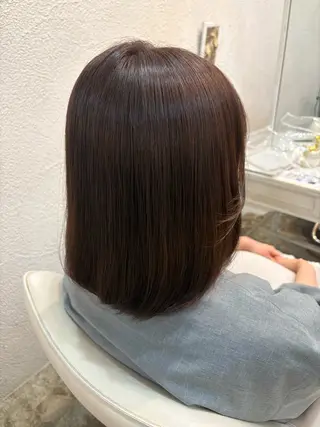 ミディアム 木津奈保子💚 ✨艶髪のヘアスタイル