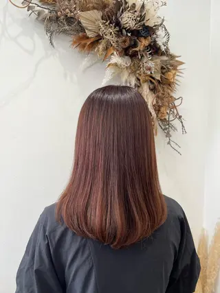 ロング カラー bisou hair スガノ カヤノのヘアスタイル