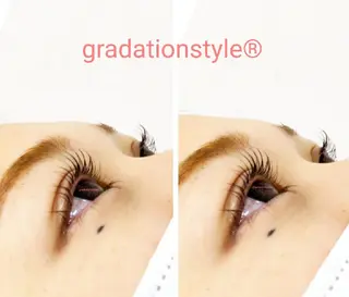 マツエク・マツパ 🎼グラデーション スタイル札幌♫*✧のマツエク・マツパデザイン