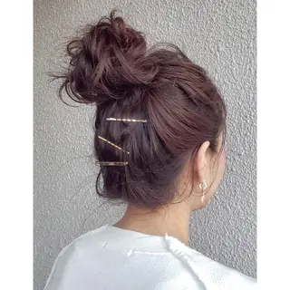 セミロング カラー ヘアアレンジ 髪質改善サロン🍃 AIRI のヘアスタイル