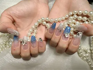 ネイル FanFan 長さ出し専門のネイルデザイン