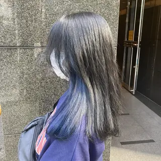 ロング カラー ピンクカラー🎀 米津 美佑のヘアスタイル