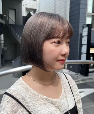 カラー フクシマ ココのヘアスタイル