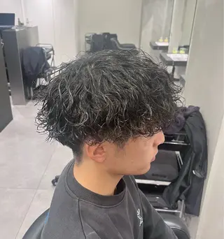 パーマ メンズ 🐺ウルフ /メンズ専門/そらのヘアスタイル