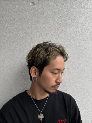 メンズ 林 叶也のヘアスタイル