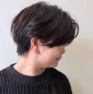 ショート 林 叶也のヘアスタイル
