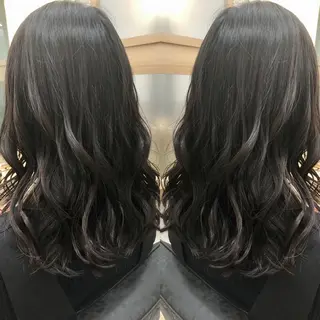セミロング 天野 涼のヘアスタイル