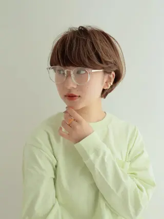 ショート 紺野紘三 /韓国/ショートのヘアスタイル