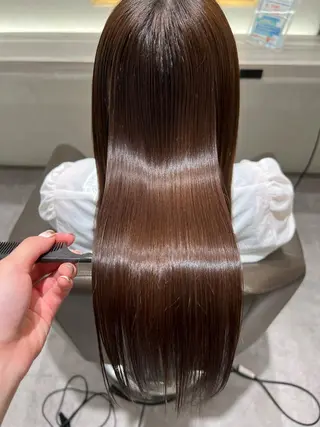 ロング 宮下 志織のヘアスタイル