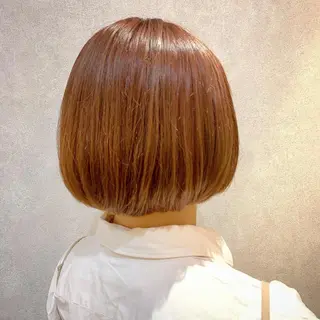 ショート 小顔レイヤー/ 透明感カラー/増田のヘアスタイル