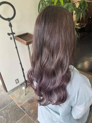 カラー SARAJU所属・ハイトーンカラー/ SARAJU　なごむのヘアスタイル