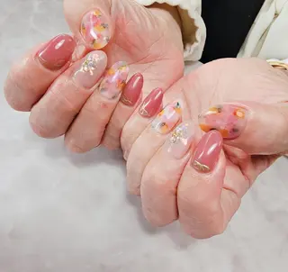 セミロング Chika  Nail MIRAIのネイルデザイン