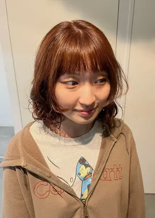 ミディアム カラー 🎀Yamasaki Yui🎀のヘアスタイル