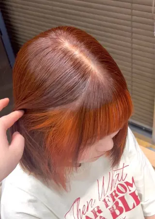 ショート カラー ハイトーン、カラー 特化⟡.·すわ☁️のヘアスタイル