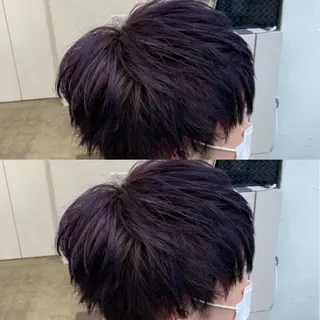 ショート カラー メンズ メンズ専門店 店長 小柳 裕夢のヘアスタイル