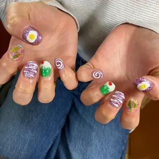 ショート kaonail所属・kao nail [YUI]のネイルデザイン