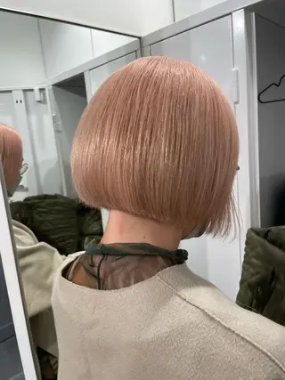 ショート カラー 💘MICOTO藤沢 髪質改善ブリーチ💘のヘアスタイル