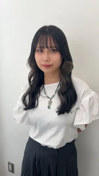 ロング カラー 名古屋栄/ブリーチ/ ボブ🧃木下桃嘉のヘアスタイル