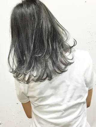 ミディアム カラー 永野 正芳のヘアスタイル