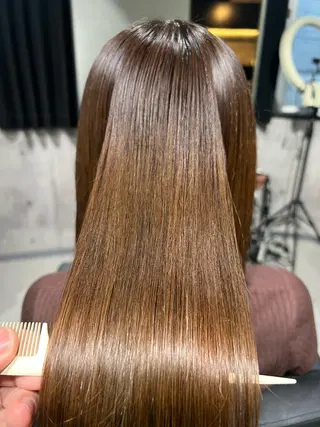 ロング カラー ヘアアレンジ _WHITE京橋店所属・髪質改善_WHITE RYUSUKEのヘアスタイル