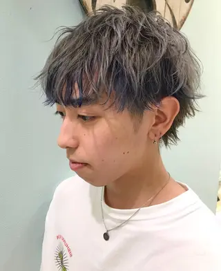 カラー メンズ 佐藤 魁人のヘアスタイル