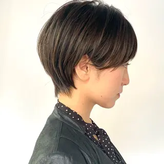 ショート ✂️大人のデザイン vivid✂️のヘアスタイル