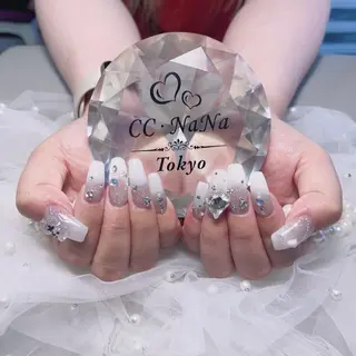 ネイル 💎CC・NaNa 韓国風ネイル🌙Cのネイルデザイン