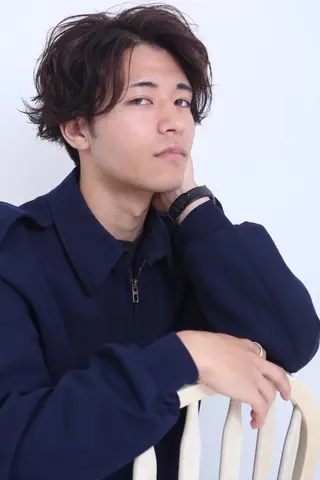 パーマ メンズ なりたいを叶える /町野 朝哉のヘアスタイル