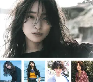 ロング 岸 保奈美のヘアスタイル