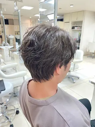パーマ メンズ ️🫧 ꒰ঌ丸岡美空໒꒱のヘアスタイル